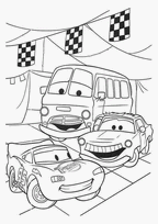 coloriage cars et ses amis